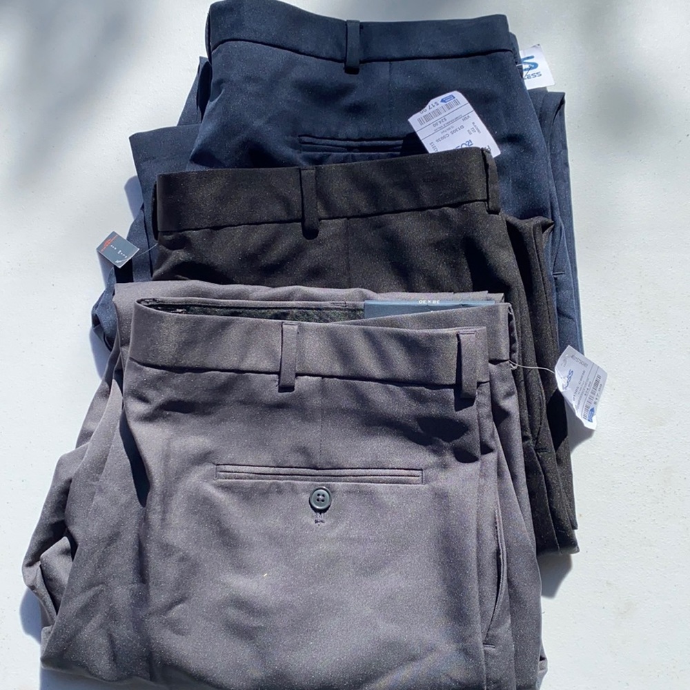 3 dress pants for men